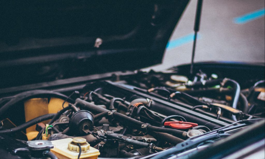 Car Engine Compartment